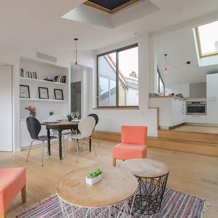 Apartamento Dv7 Rooftop - Jean Jaures - Metro Gare *
